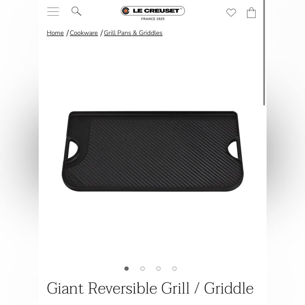 Le Creuset Giant Griddle/Grill